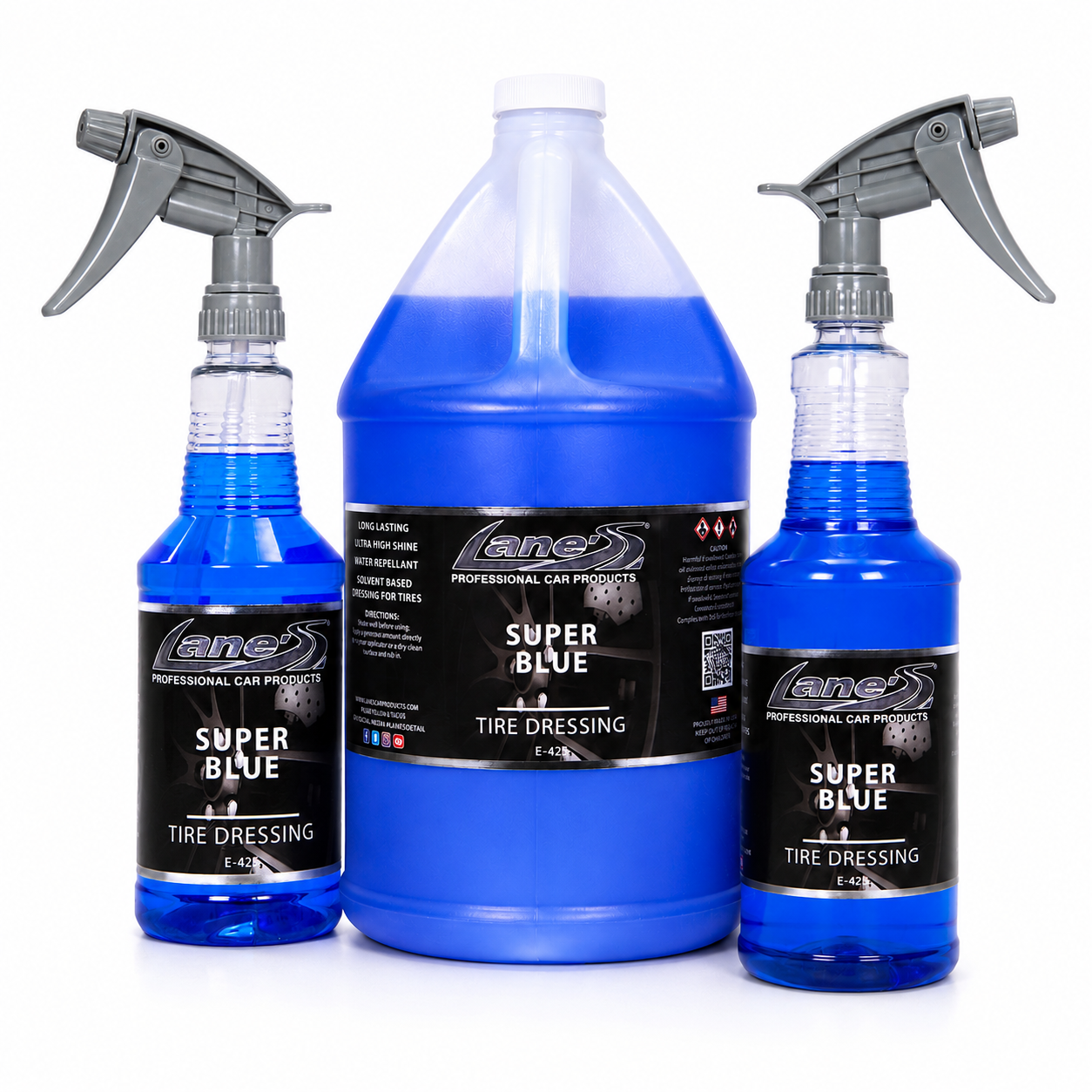 Super Blue Tire Shine Dressing Bundle – Lane's Car Products