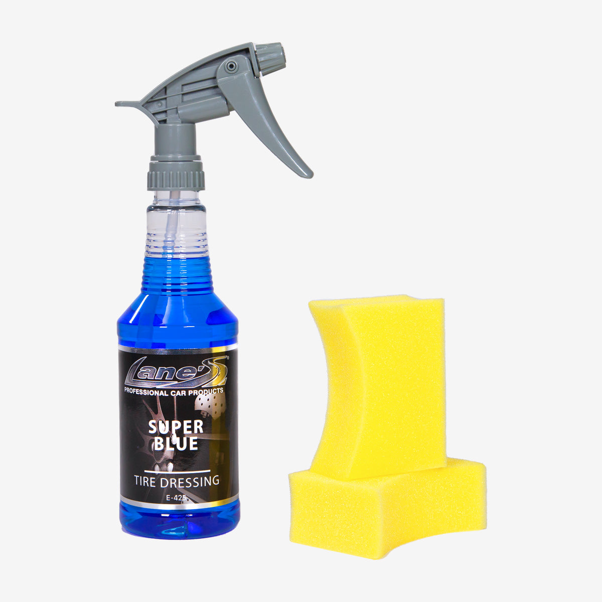 Super Blue Tire Dressing and Contour Shape Applicators