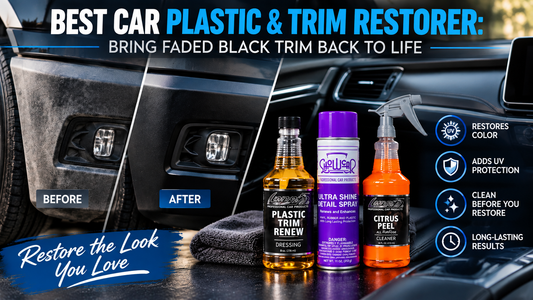 Best Car Plastic & Trim Restorer: Bring Faded Black Trim Back to Life