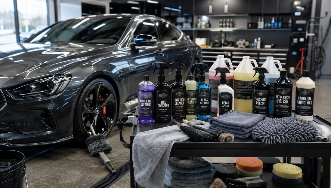 The Ultimate Guide to Professional Car Detailing Products: What the Pros Use