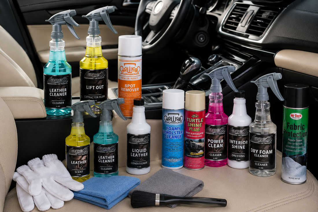 How to Clean Your Car Interior Professionally: The Right Products & the Right Order