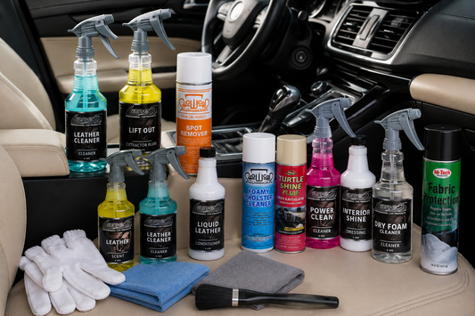 How to Clean Your Car Interior Professionally: The Right Products & the Right Order