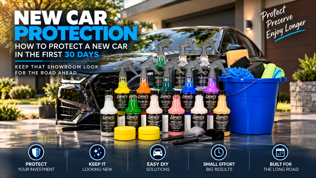 New Car Protection: How to Protect a New Car in the First 30 Days