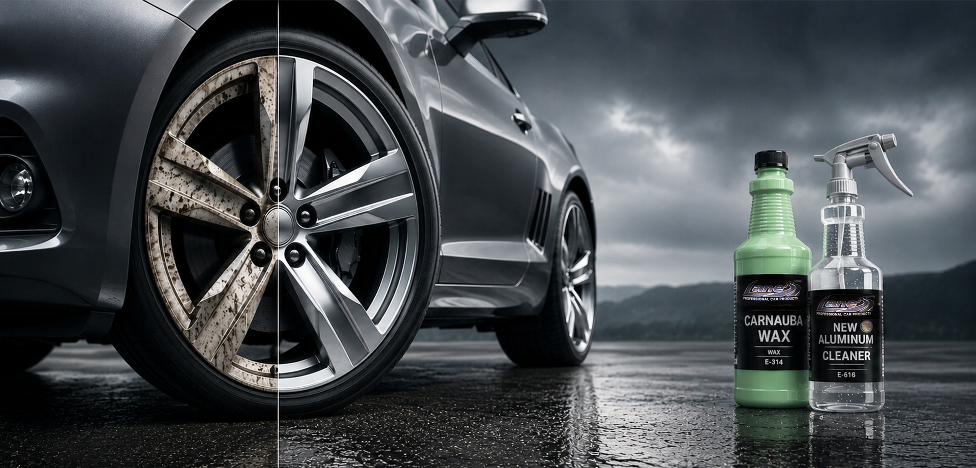 Tire & Wheel Blank Banner