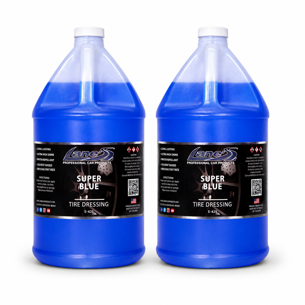 Super Blue Tire Shine Dressing Bundle