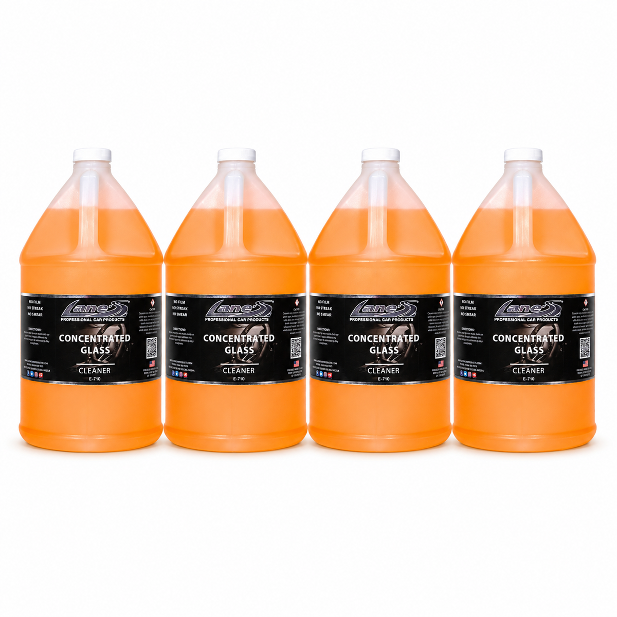 Concentrated Auto Glass Cleaner Bundle – Tint-Safe, Streak-Free, Removes Smoke Residue