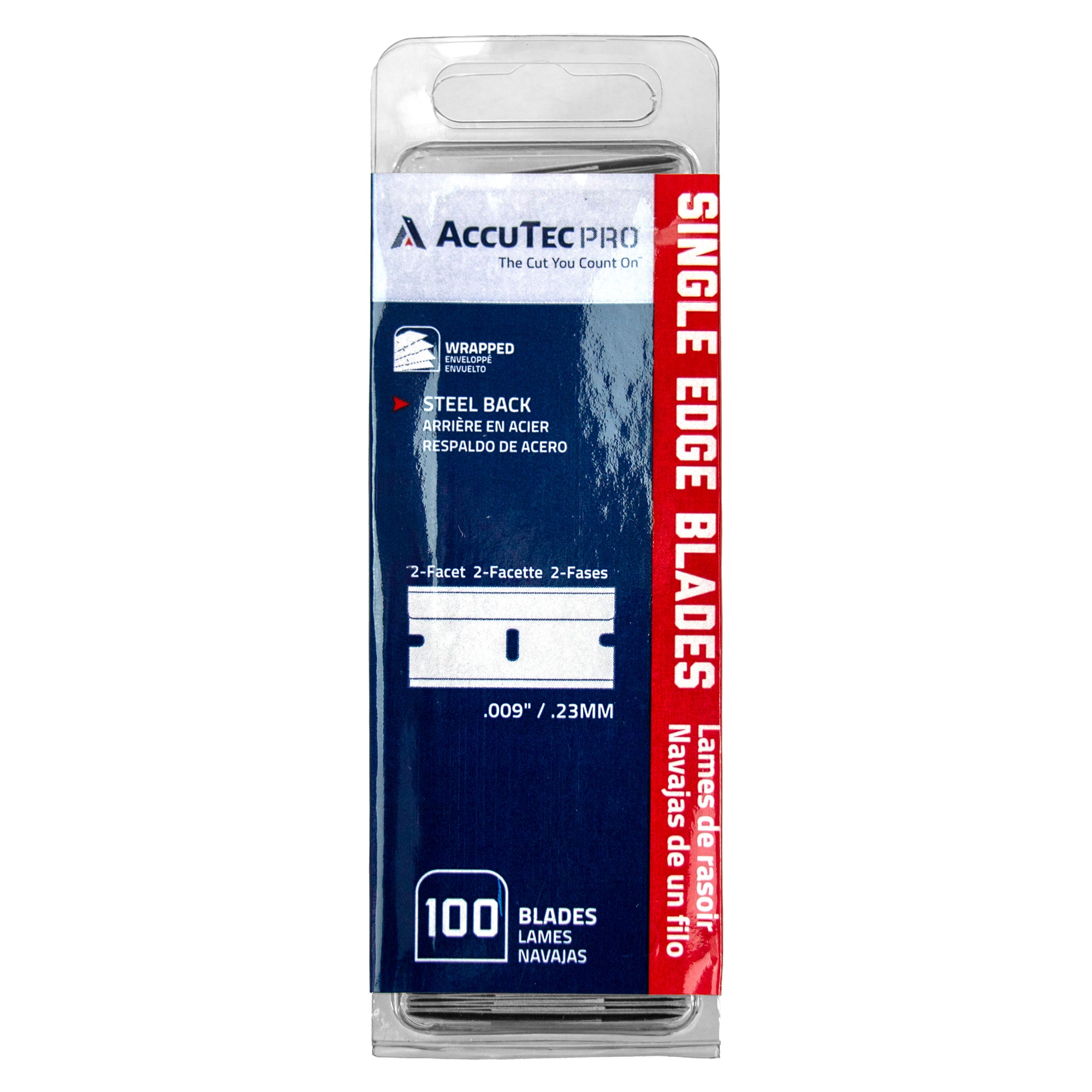 Metal Razor Blades #9 - Pack of 100