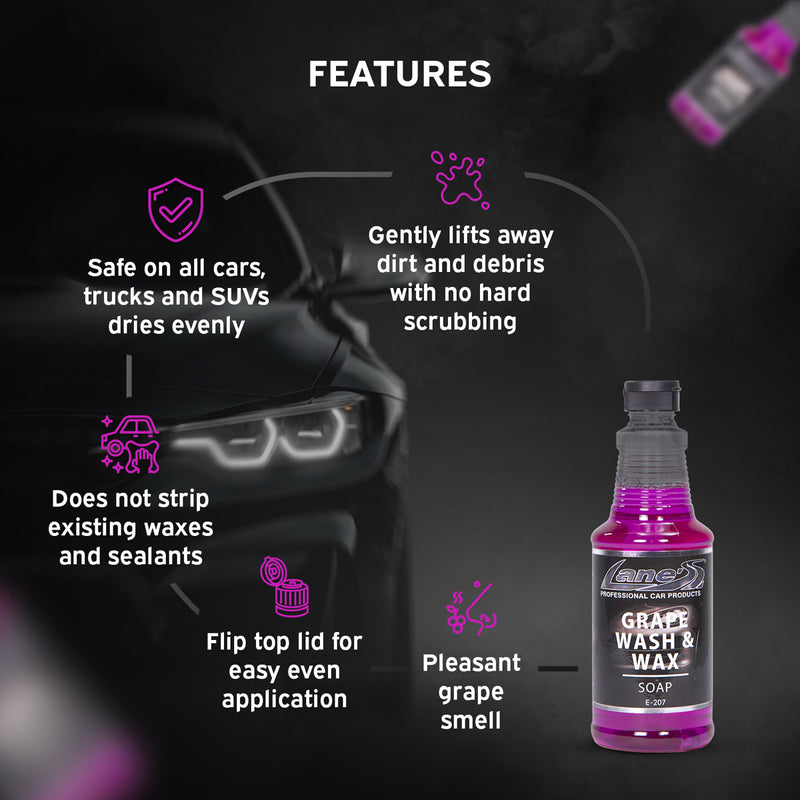 Grape Wash & Wax Soap