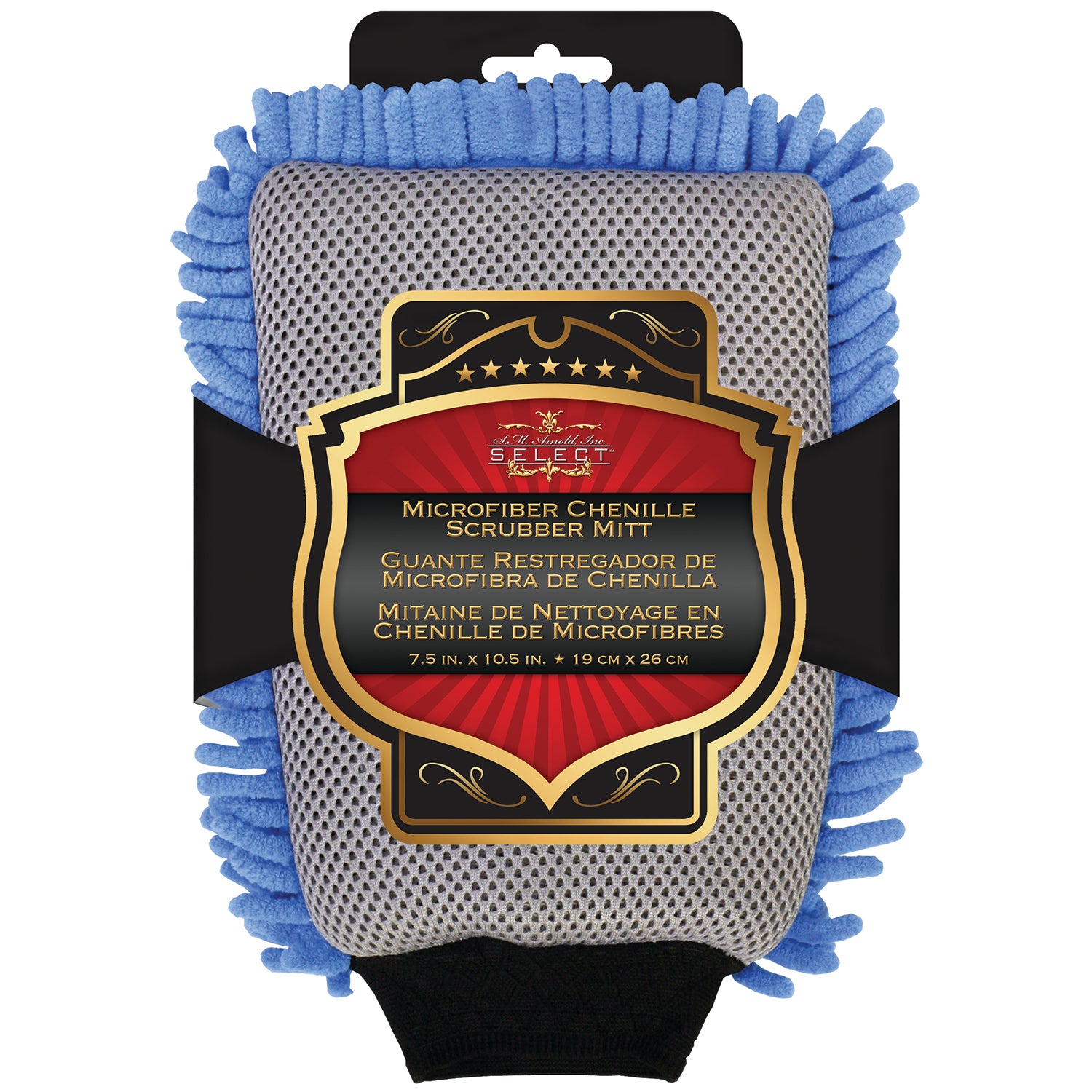 Microfiber Chenille Scrubber Wash Mitt