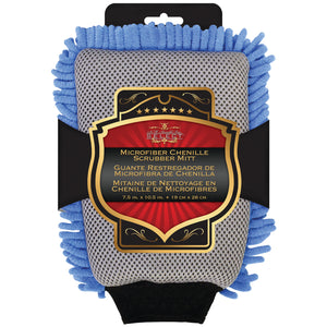 Microfiber Chenille Scrubber Wash Mitt