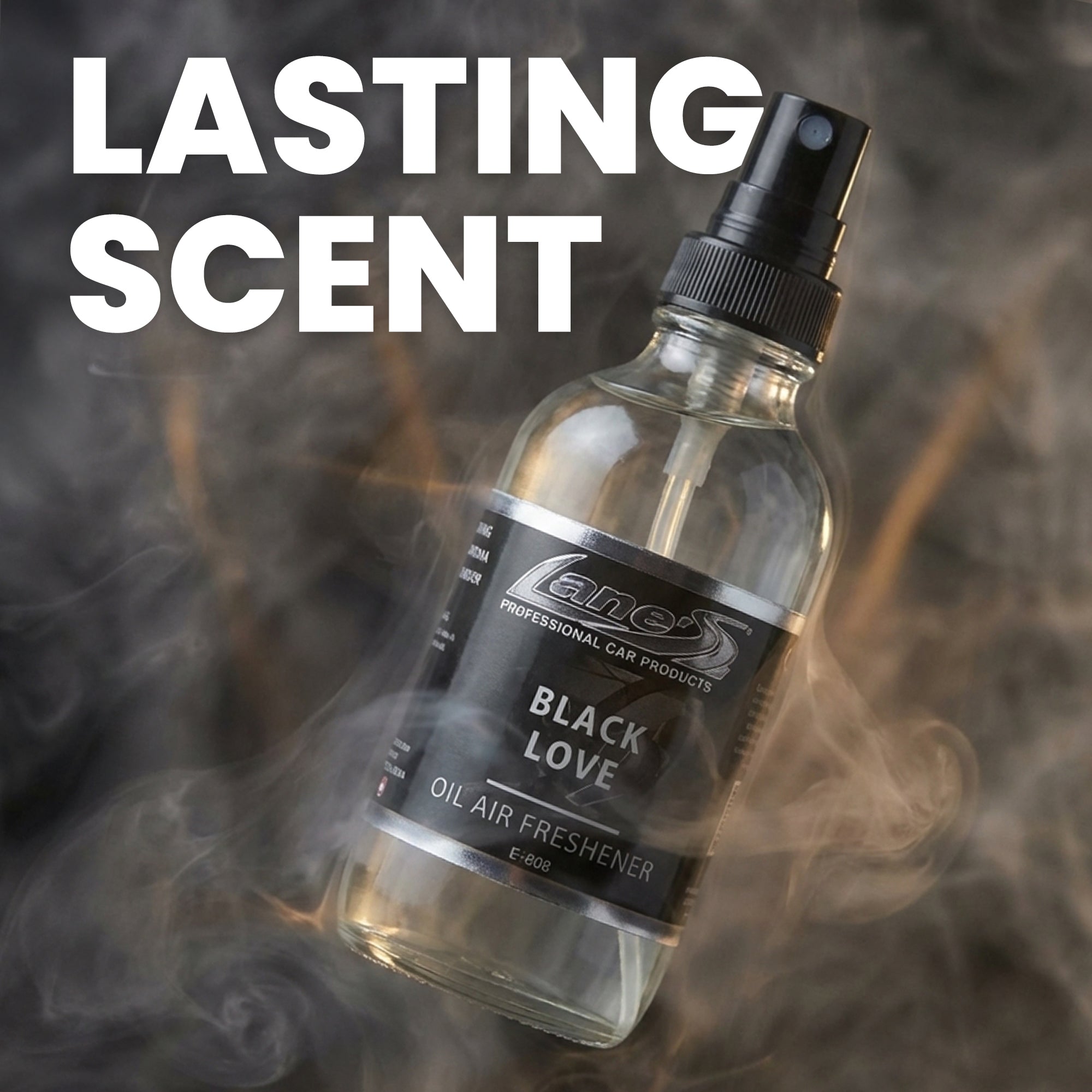 Black Love Car Air Freshener - Oil Base