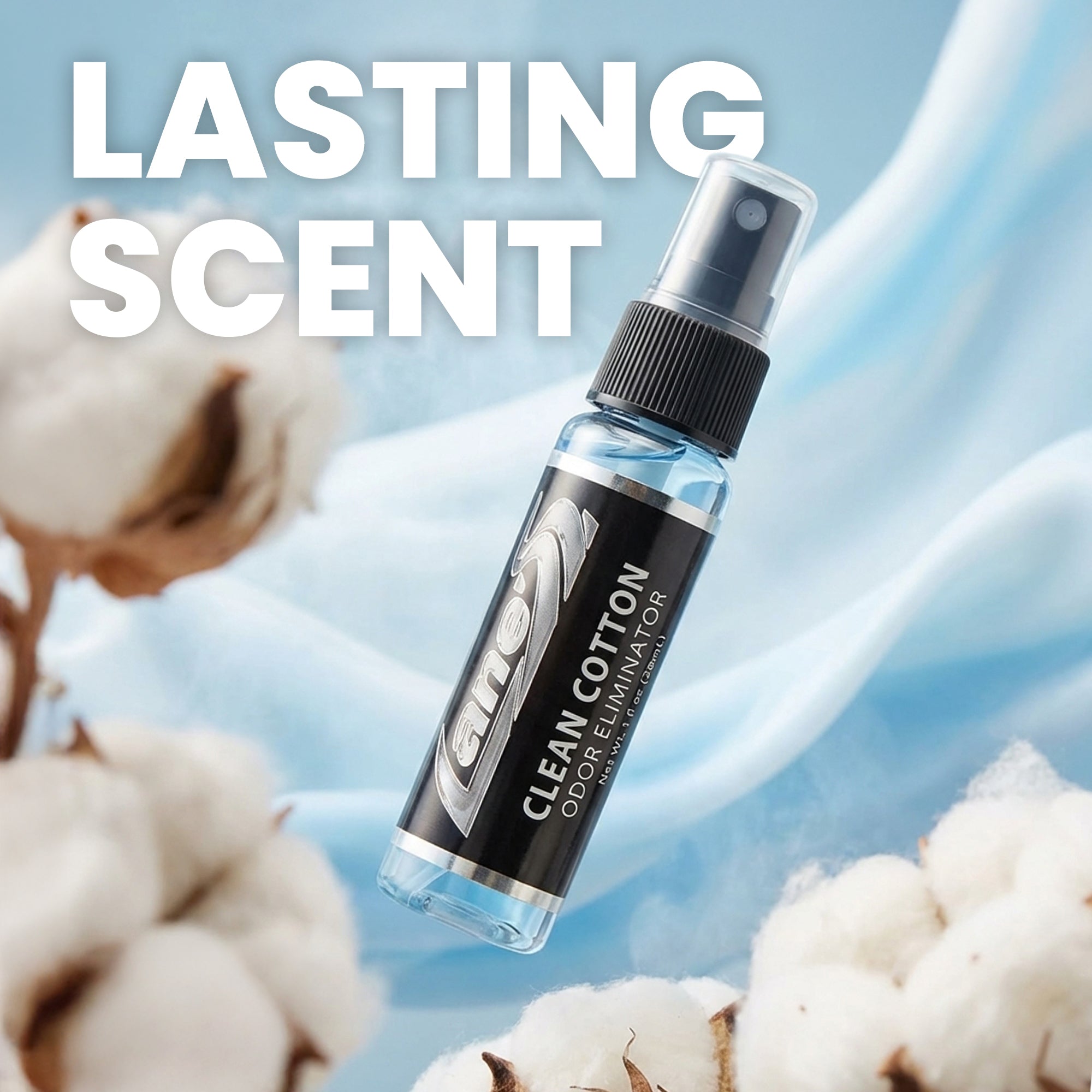 Clean Cotton Car Air Freshener - Oil Base