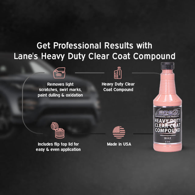 Heavy Duty Clear Coat Compound