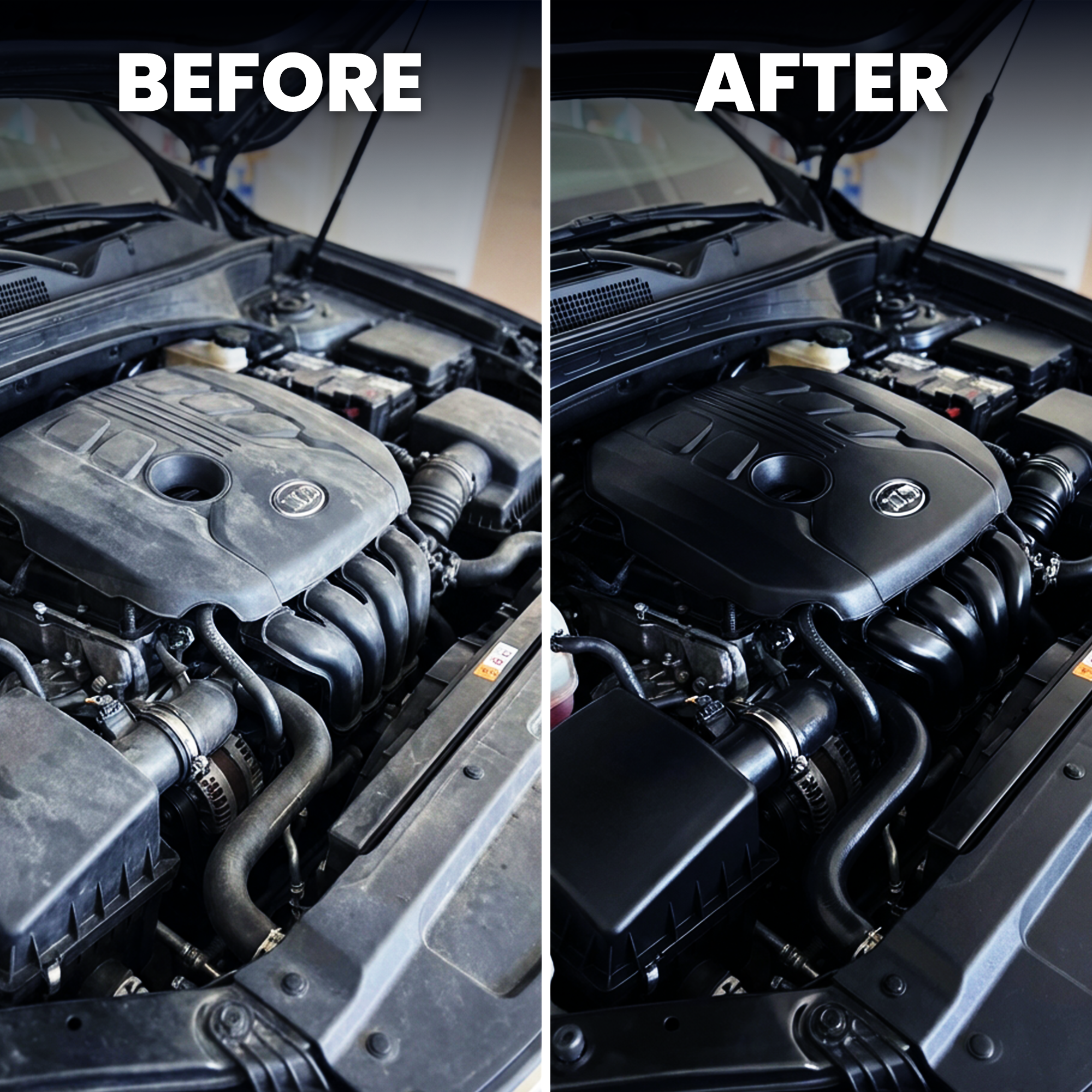 Engine Dressing – Dust-Resistant Shine & Rubber Protection