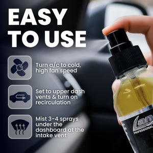 Vanilla Smell Car Air Freshener Spray – Odor Eliminator for Autos