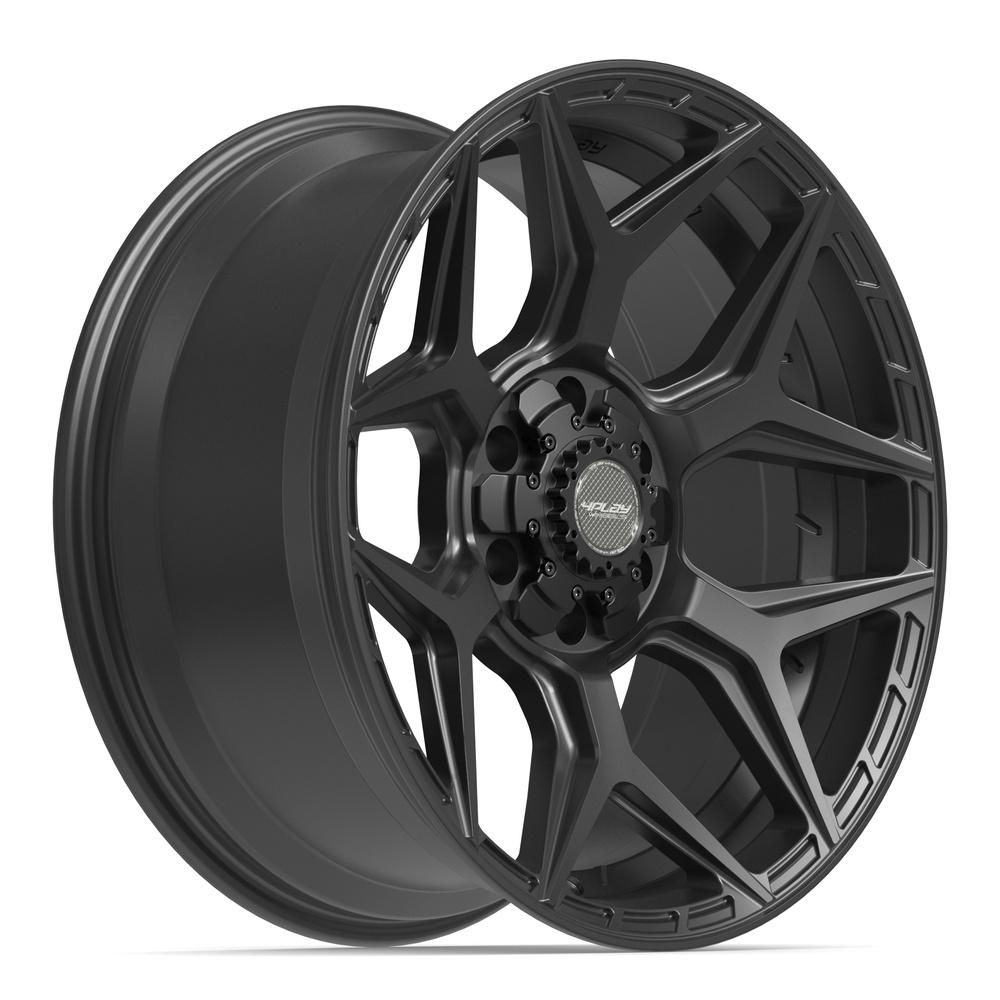 4PLAY 4P06 20x9 6x135 + 6x139.7 0et Satin Black Wheel