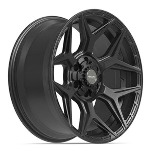 4PLAY 4P06 20x9 6x135 + 6x139.7 0et Satin Black Wheel