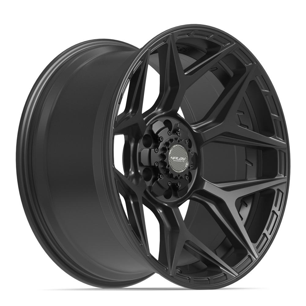 4PLAY 4P06 20x10 6x135 + 6x139.7 -18et Satin Black Wheel