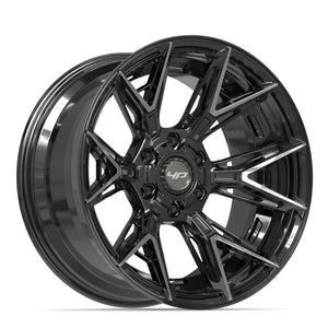 4PLAY 4P40 20x10 6x135 + 6x139.7 -18et Gloss Black Brushed with Tinted Clear Wheel