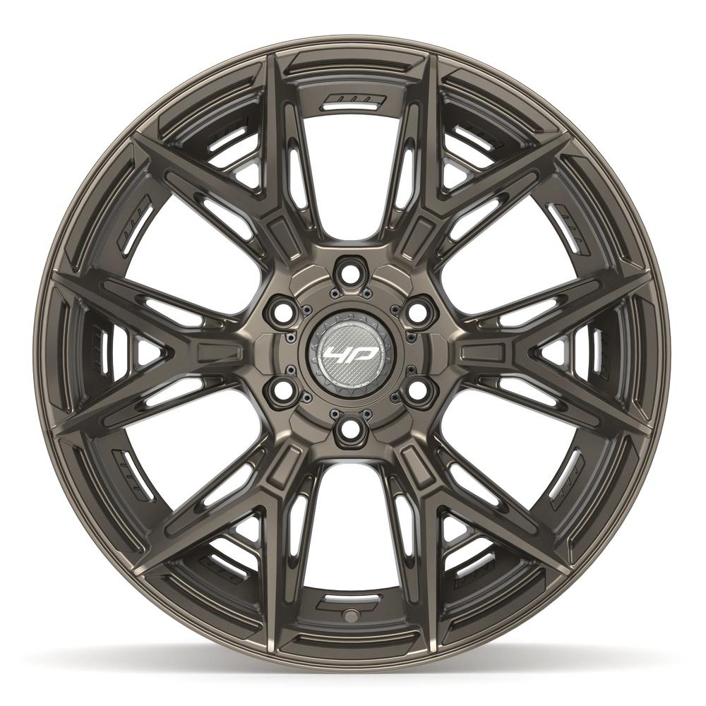 4PLAY 4P40 20x10 6x135 + 6x139.7 -18et Satin Bronze Wheel