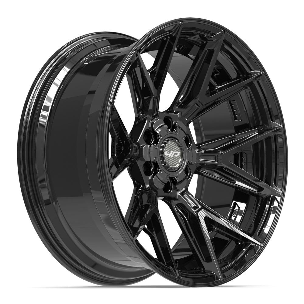 4PLAY 4P40 22x10 6x135 + 6x139.7 -18et Gloss Black Wheel