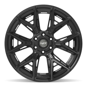 4PLAY 4P40 22x10 6x135 + 6x139.7 -18et Satin Black Wheel
