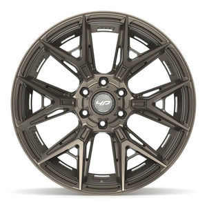 4PLAY 4P40 22x10 6x135 + 6x139.7 -18et Satin Bronze Wheel