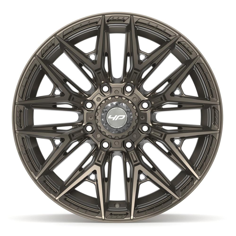 4PLAY 4P40 22x10 8x170 -18et Satin Bronze Wheel