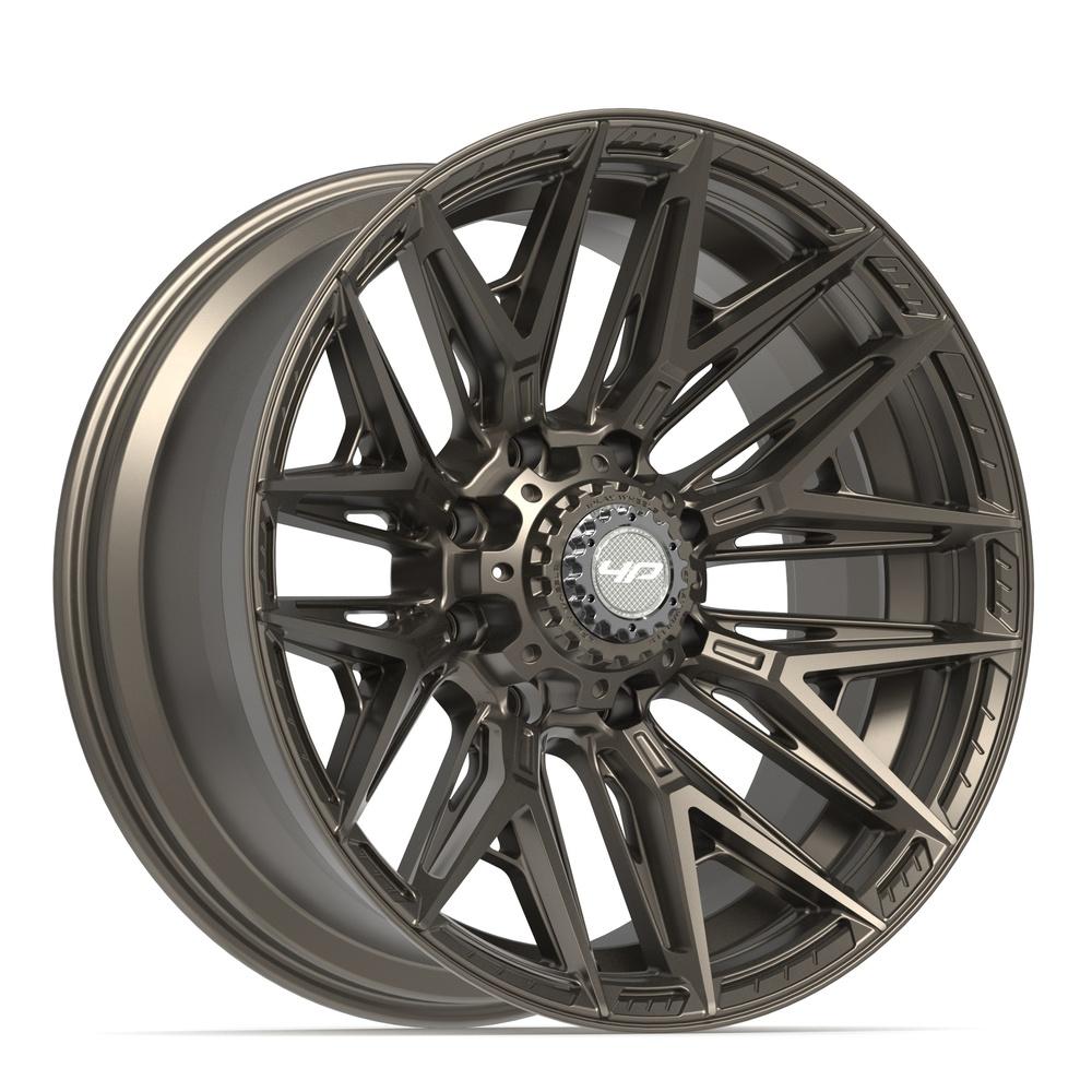 4PLAY 4P40 22x10 8x170 -18et Satin Bronze Wheel