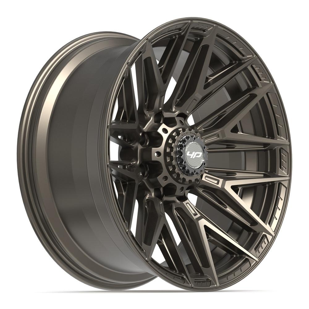 4PLAY 4P40 22x10 8x170 -18et Satin Bronze Wheel