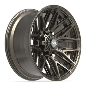 4PLAY 4P40 22x10 8x170 -18et Satin Bronze Wheel