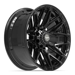 4PLAY 4P40 22x10 8x180 -18et Gloss Black Wheel