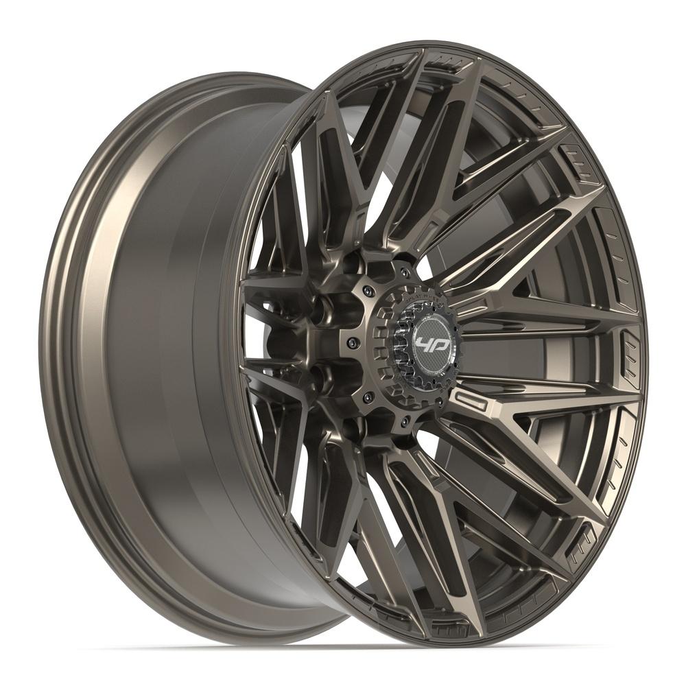 4PLAY 4P40 22x10 8x180 -18et Satin Bronze Wheel