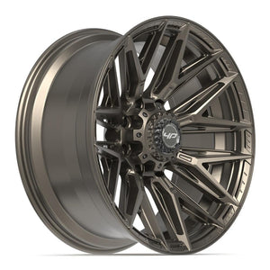 4PLAY 4P40 22x10 8x180 -18et Satin Bronze Wheel