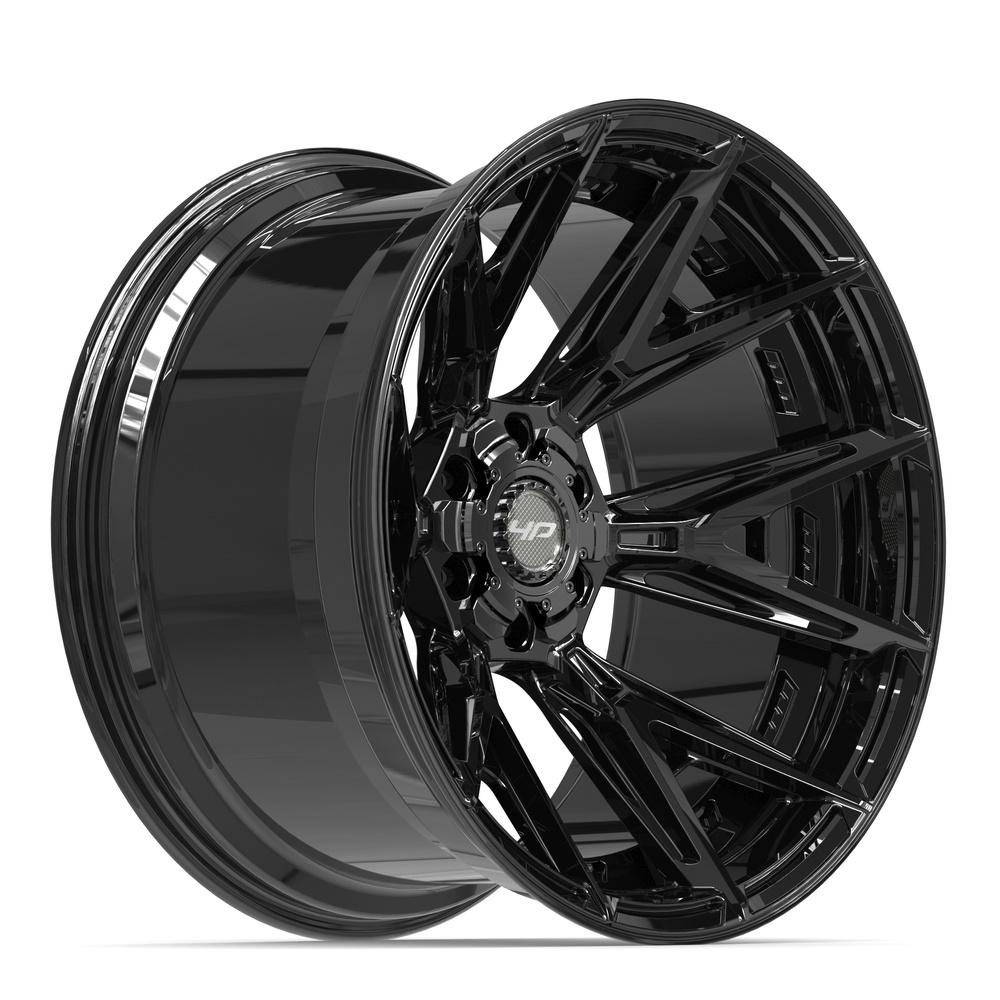 4PLAY 4P40 22x12 6x135 + 6x139.7 -44et Gloss Black Wheel