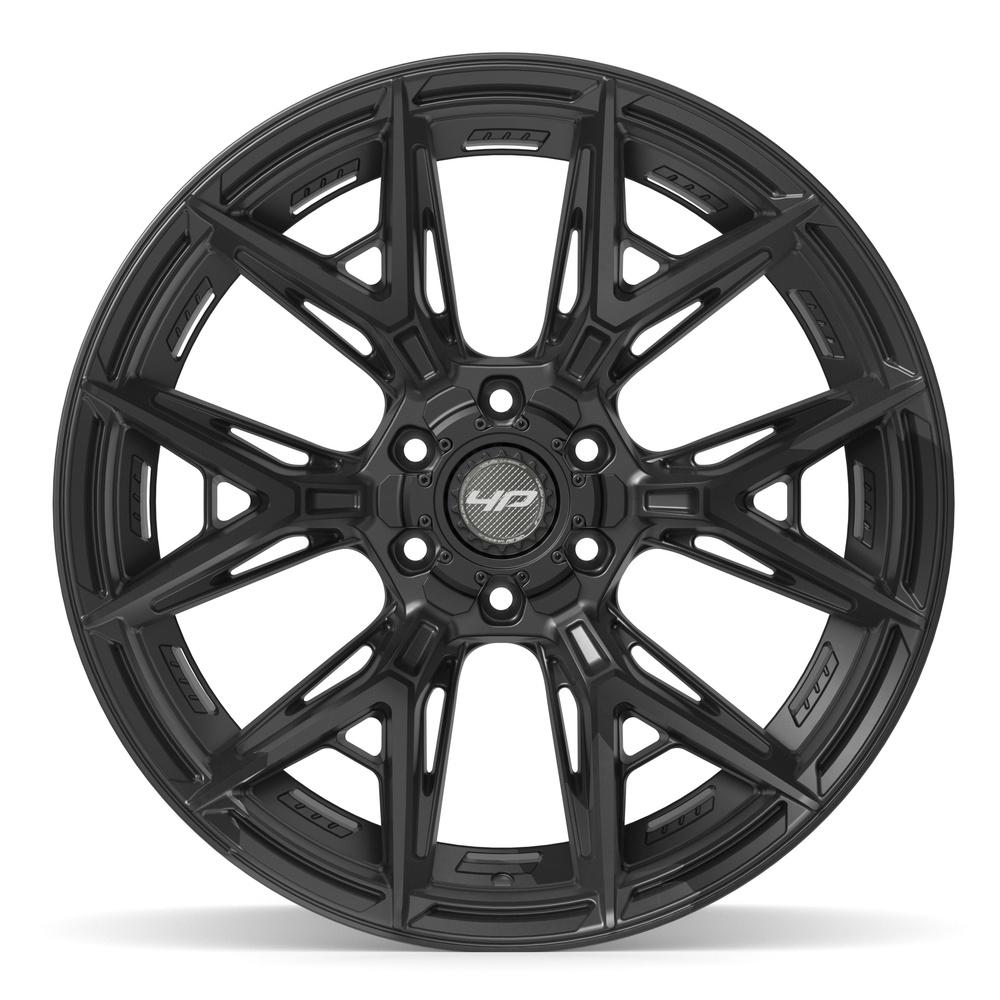 4PLAY 4P40 22x12 6x135 + 6x139.7 -44et Satin Black Wheel