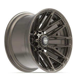4PLAY 4P40 22x12 8x170 -44et Satin Bronze Wheel