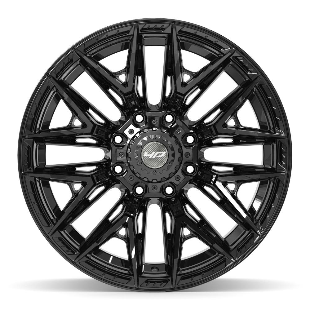 4PLAY 4P40 22x12 8x180 -44et Gloss Black Wheel