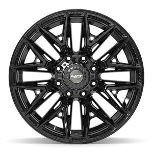 4PLAY 4P40 22x12 8x180 -44et Gloss Black Wheel