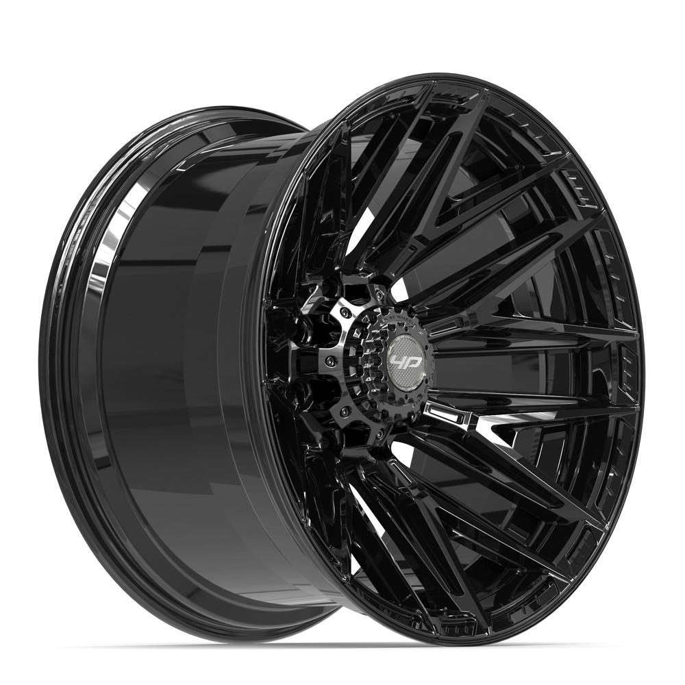 4PLAY 4P40 22x12 8x180 -44et Gloss Black Wheel