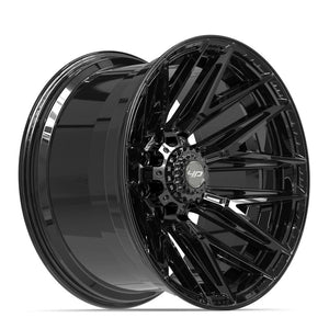 4PLAY 4P40 22x12 8x180 -44et Gloss Black Wheel