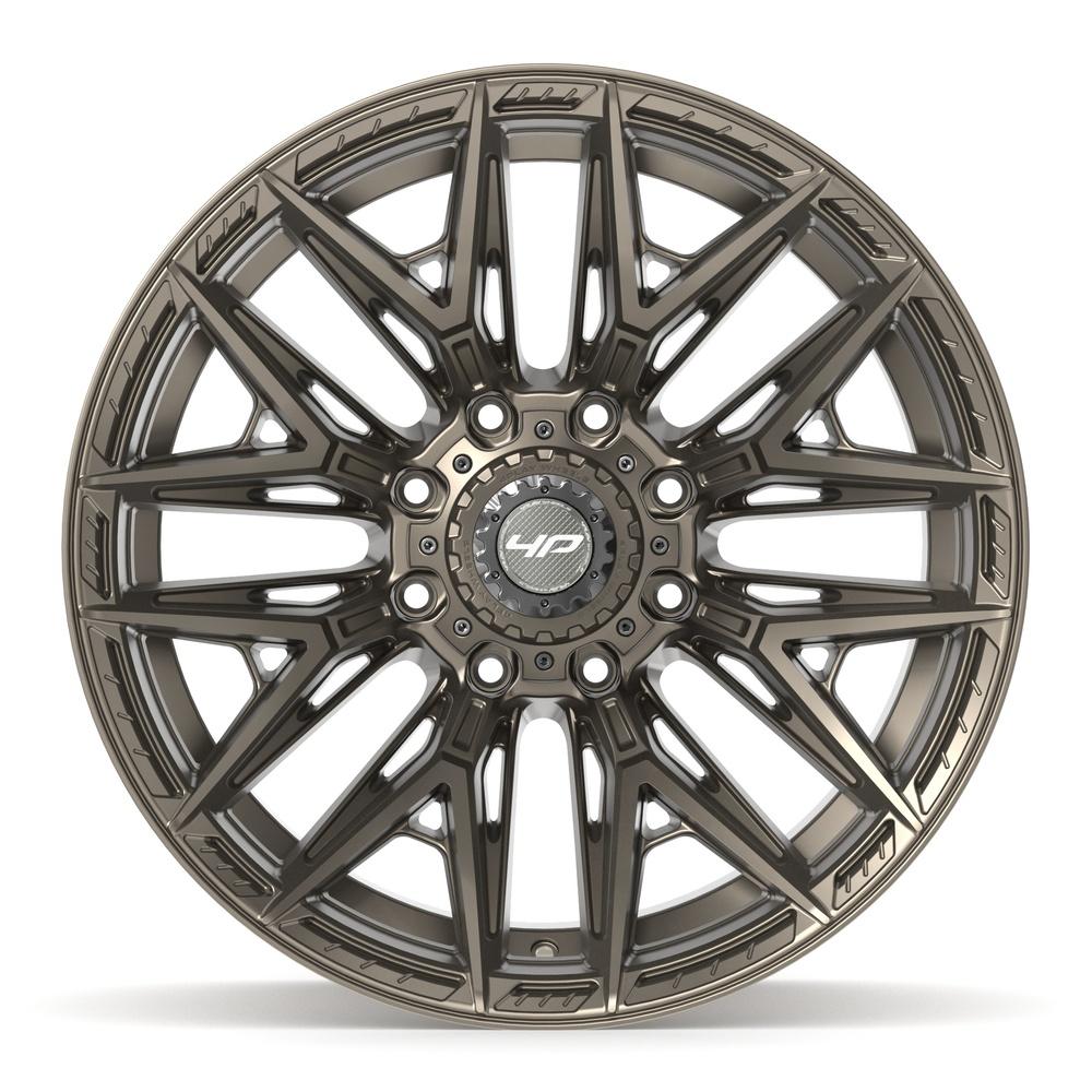 4PLAY 4P40 22x12 8x180 -44et Satin Bronze Wheel