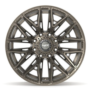 4PLAY 4P40 22x12 8x180 -44et Satin Bronze Wheel