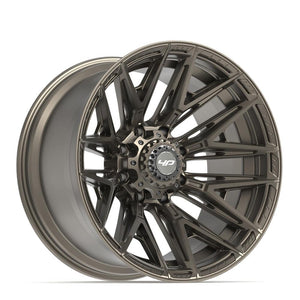 4PLAY 4P40 22x12 8x180 -44et Satin Bronze Wheel