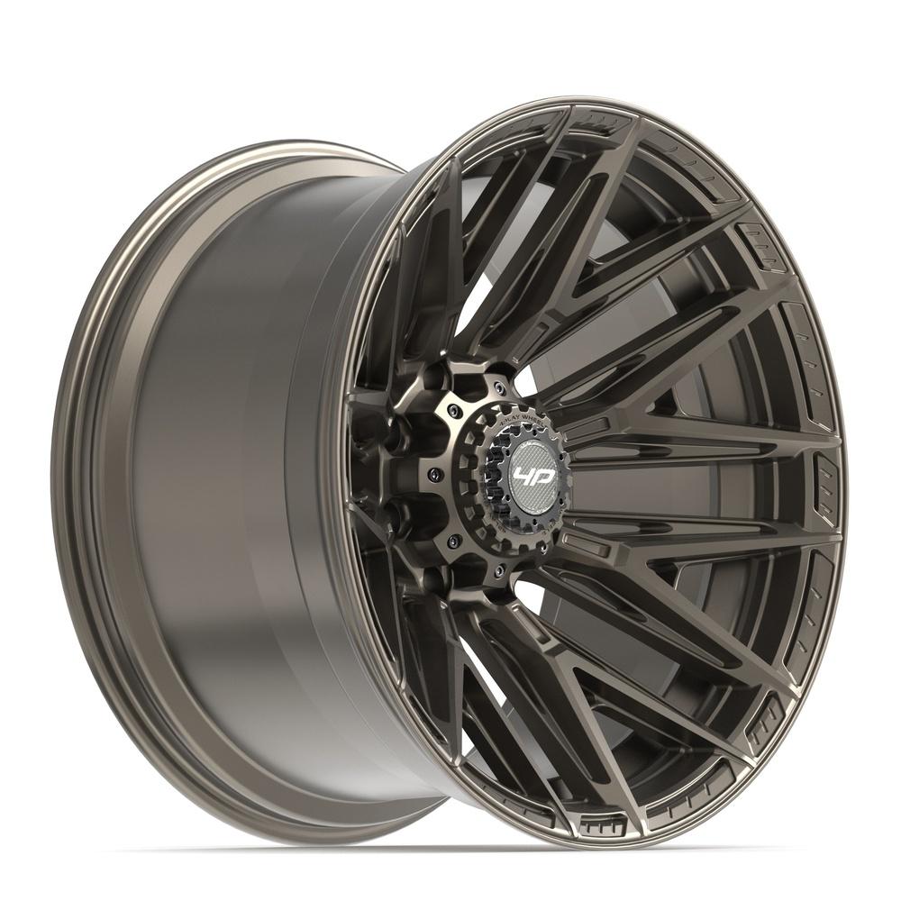 4PLAY 4P40 22x12 8x180 -44et Satin Bronze Wheel