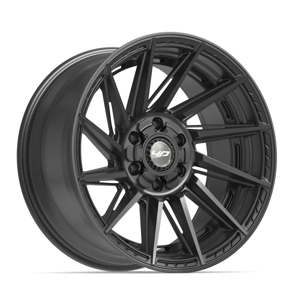 4PLAY 4P42 20x10 6x135 + 6x139.7 -18et Satin Black Wheel
