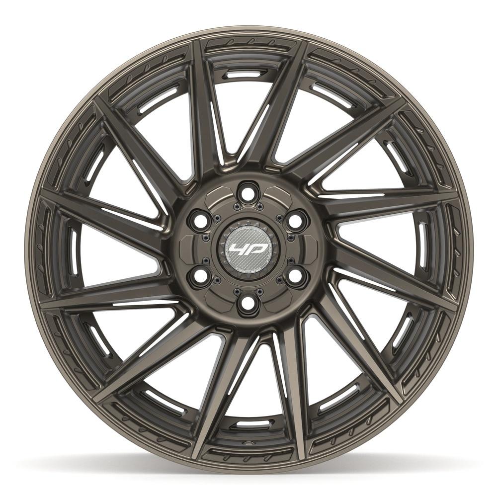 4PLAY 4P42 20x10 6x135 + 6x139.7 -18et Satin Bronze Wheel