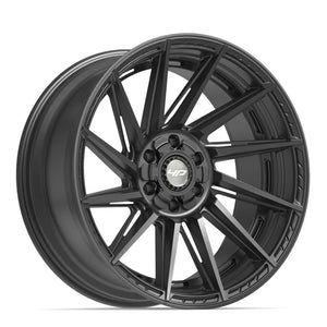 4PLAY 4P42 22x10 6x135 + 6x139.7 -18et Satin Black Wheel