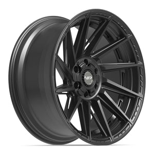4PLAY 4P42 22x10 6x135 + 6x139.7 -18et Satin Black Wheel