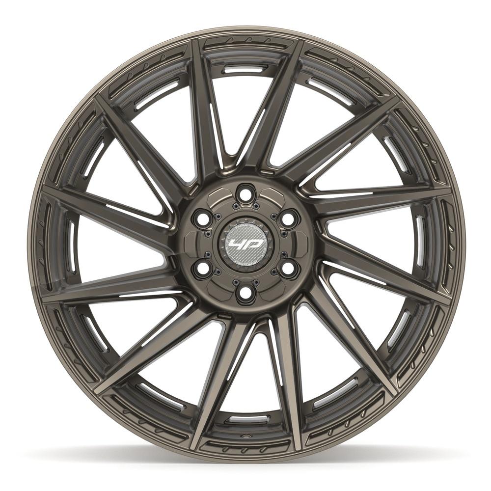 4PLAY 4P42 22x10 6x135 + 6x139.7 -18et Satin Bronze Wheel